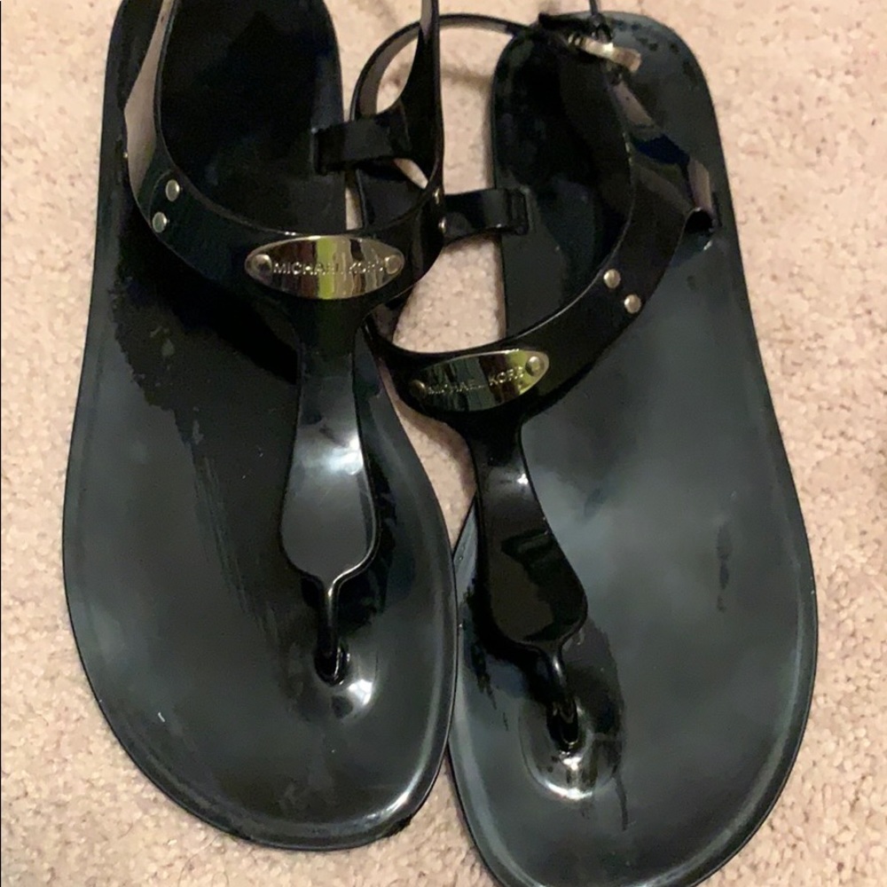 Black Michael Kors sandals